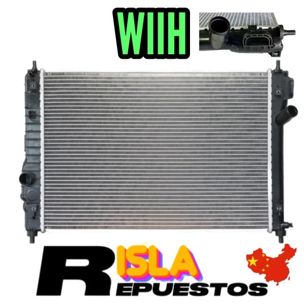 Radiador De Agua Para Chevrolet Aveo 2009 2016 1.4